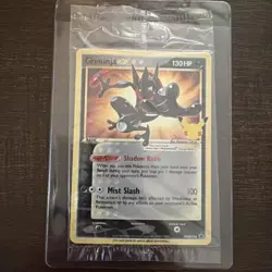 2021 Pokemon TCG Greninja Star SWSH144 Celebrations Promo SEALED NM - Image 1