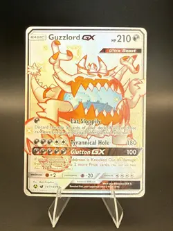 Guzzlord GX Shiny Holo Rare Hidden Fates: Shiny Vault SV71/SV94 NM Pokemon TCG - Image 1