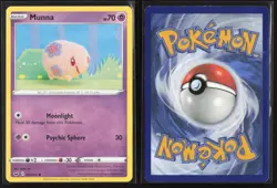 Munna 087/202 Common Sword & Shield Pokemon Lightly Played - Image 3