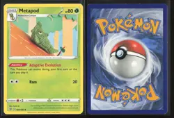 Metapod 002/192 Uncommon Rebel Clash Pokemon Lightly Played - Image 3