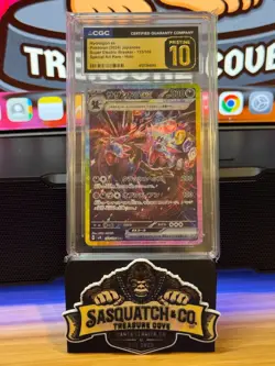 Pokemon TCG CGC Pristine 10 Hydreigon ex 133/106 SAR Super Electric Breaker - Image 1