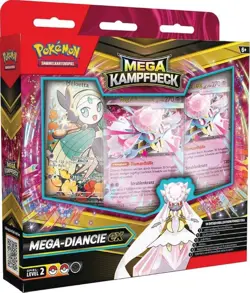 POKEMON DECK COMBAT MEGA DIANCIE EX MEGA EVOLUTION FR - Image 1