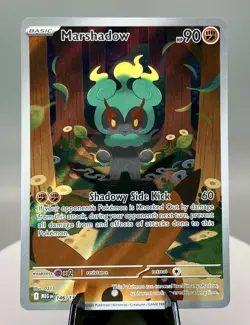 Marshadow 146/132 Illustration Rare Mega Evolution Pokemon Near Mint - Image 1