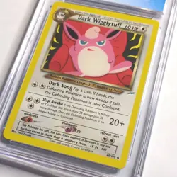 CGC 8 Dark Wigglytuff 40/105 Neo Destiny 2002 Pokemon - Image 3