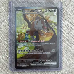 Bloodmoon Ursaluna ex 216/167 Sv06: Twilight Masquerade Double Rare Holo Pokemon - Image 1