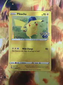 Pikachu 028/078 Pokemon GO Holo - Image 1