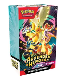 Pokemon TCG Mega Evolutions Ascended Heros Booster Bundle Factory Sealed - Image 1