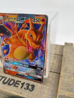 Pokemon TCG - Charizard GX SM211 from Sun & Moon Black Star Promo Holo NM - Image 2
