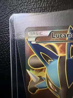 The Pokemon Company Lucario EX Full Art Ultra Rare Holo 107/111 XY 180 HP - Image 2