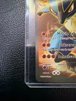 The Pokemon Company Lucario EX Full Art Ultra Rare Holo 107/111 XY 180 HP - Image 5