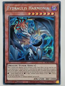 YuGiOh - BLZD-EN024 Fydraulis Harmonia - Secret Rare - Image 1