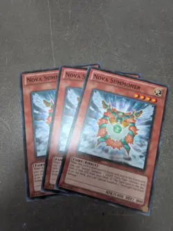 3x Nova Summoner Common Limited Edition GLD3-EN011 LP/NM - Image 1