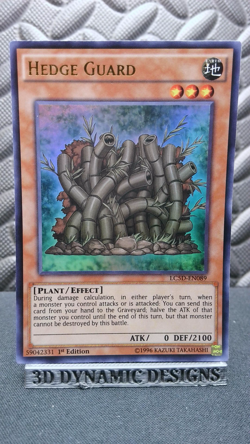| Yugioh Hedge Guard LC5D-EN089 1st Edition Ultra Rare NM 🔥 | - Image 1