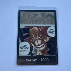 2024 ONE PIECE TCG DON Card Shanks OP09 Emperors in the New World Eng (Non Holo) - Image 1