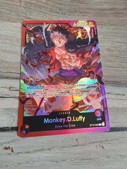 ONE PIECE TCG: Monkey.D.Luffy ST10-002 Leader Ultra Deck The Three Captains - Image 2