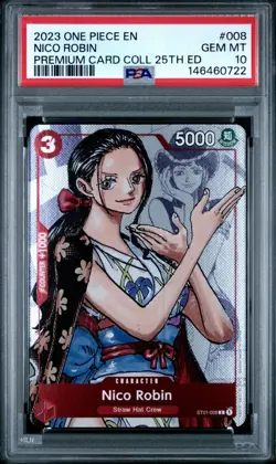 Nico Robin One Piece Premium Card Collection 25th ST01 008 PSA 10 Gem Mint⚓ - Image 1