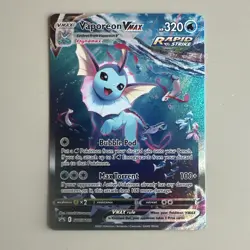 Vaporeon VMAX SWSH182 SWSH: Sword & Shield Promo Cards Holo - Image 1