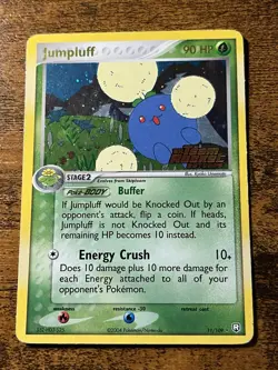 Jumpluff 11/109 EX Team Rocket Returns Stamped Reverse Holo Pokemon Card - Image 1