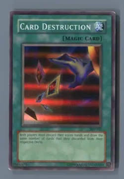 Card Destruction SDY-042 Super Rare Starter Deck: Yugi Yu-Gi-Oh Lightly Played - Image 1
