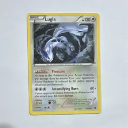 Pokemon Lugia 78/124 Fates Collide Holo Rare English 2016 HP 120 Card - Image 1