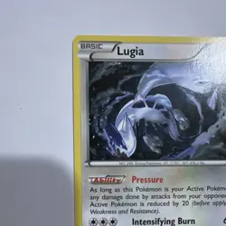 Pokemon Lugia 78/124 Fates Collide Holo Rare English 2016 HP 120 Card - Image 2