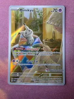 Mimikyu - 075 (Pokemon Center Exclusive) 075 Sv: Scarlet & Violet Promo Cards... - Image 1