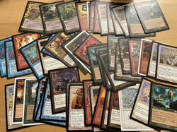 50 ALTE englische Uncommons Magic Karten MtG uber 20 Jahre alt - Image 1
