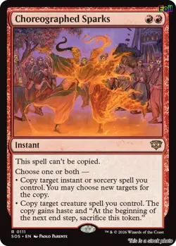 Choreographed Sparks [SOS - 111] - NM [Foil] TCG MTG - Image 1