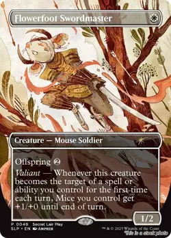 Flowerfoot Swordmaster [SLP - 46] - NM TCG MTG - Image 1