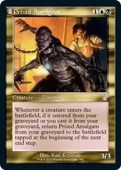Magic The Gathering MTG PRIZED AMALGAM RETRO FRAME Time Spiral Remastered NM - Image 1