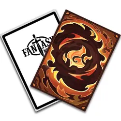 Fire – Elements Series II – MTG Size – 100 Textured Matte Card Sleeves - Image 4