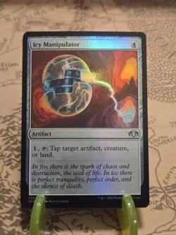 MTG Icy Manipulator Dominaria Remastered Foil Uncommon NM - Image 1