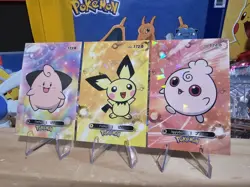 Pokemon Card Database 2 - Cleffa Pichu & Igglybuff Baby Pokemon Set - 3 Card Lot - Image 3