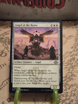 MTG Angel of the Ruins Modern Horizons 3 Regular Uncommon NM - Image 1