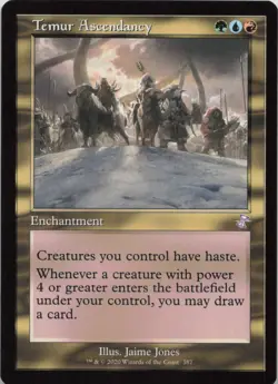 Temur Ascendancy S Time Spiral: Remastered 387 NM MTG - Image 1