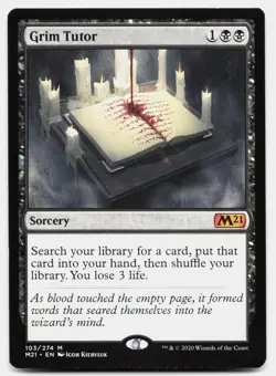 Grim Tutor Core Set 2021 Regular - Image 1