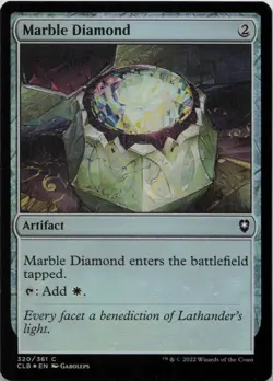 Marble Diamond - FOIL - C Commander Legends: Battle for Baldur's Gate 320 - MTG - Image 1