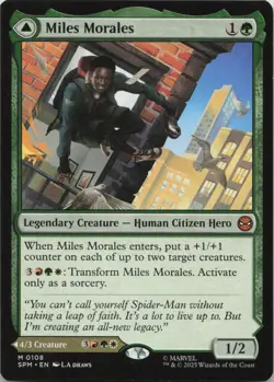 Miles Morales M Marvel's Spider-Man 108 - LP MTG - Image 1