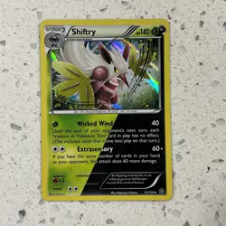 Pokemon TCG Shiftry Holo Rare Reverse Holo XY - Steam Siege 11/114 - Image 1