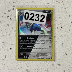 Bisharp 64/114 Holo XY - Steam Siege - Pokemon Card - NM - Image 3