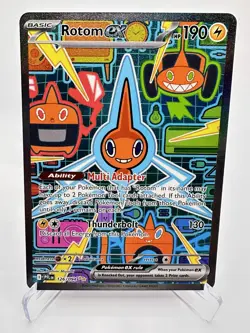 Rotom ex 126/094 Me02: Phantasmal Flames Holo Pokemon Near Mint - Image 1