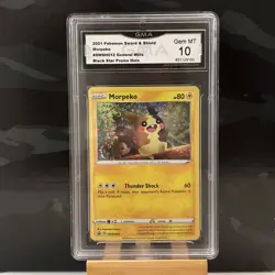 2021 Pokemon 25th Anniversary General Mills Promo Morpeko #SWSH012 - Image 1