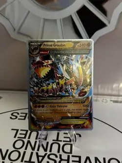 Pokemon TCG Primal Groudon EX - 2015 86/160 World Championships Decks Card - Image 1