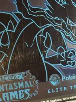 Phantasmal Flames Pokemon Center Exclusive ETB Elite Trainer Box Ripped Seal - Image 2