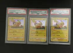 LOT OF 3 2020 Pokemon General Mills 25th Anniversary #039 Pikachu Holo PSA 9 - Image 3