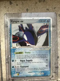 Pokemon 037 Kyogre EX Holo (Nintendo Black Star Promos) - Image 1