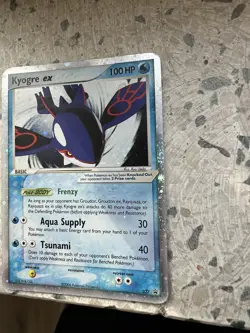 Pokemon 037 Kyogre EX Holo (Nintendo Black Star Promos) - Image 3