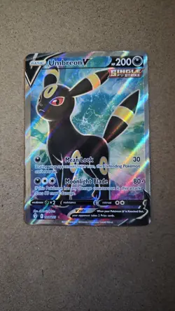 Umbreon V 188/203 Evolving Skies Full Art Ultra Rare SWSH 2021 Pokemon TCG - NM - Image 1