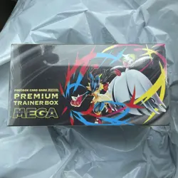 Pokemon Card Game MEGA Premium Trainer Box New Ripped shrink wrap - Image 1