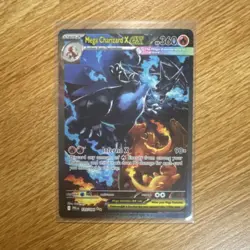 Pokemon Company Mega Charizard X EX 125/094 Special Illustration Rare ENGLISH - Image 3